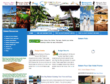 Tablet Screenshot of batam-travel.com